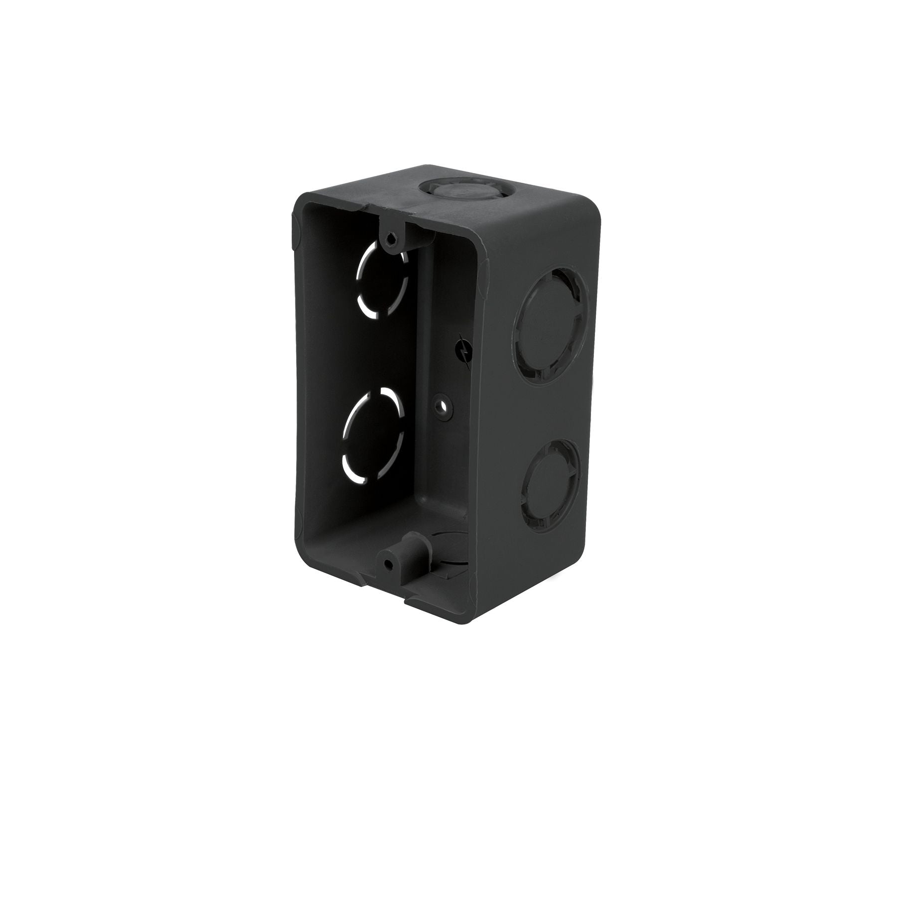Caja tipo chalupa 2" x 4" plástica, VOLTECK