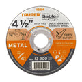 Disco abrasivo de corte preciso metal 4-1/2" x 1.2 mm,TRUPER