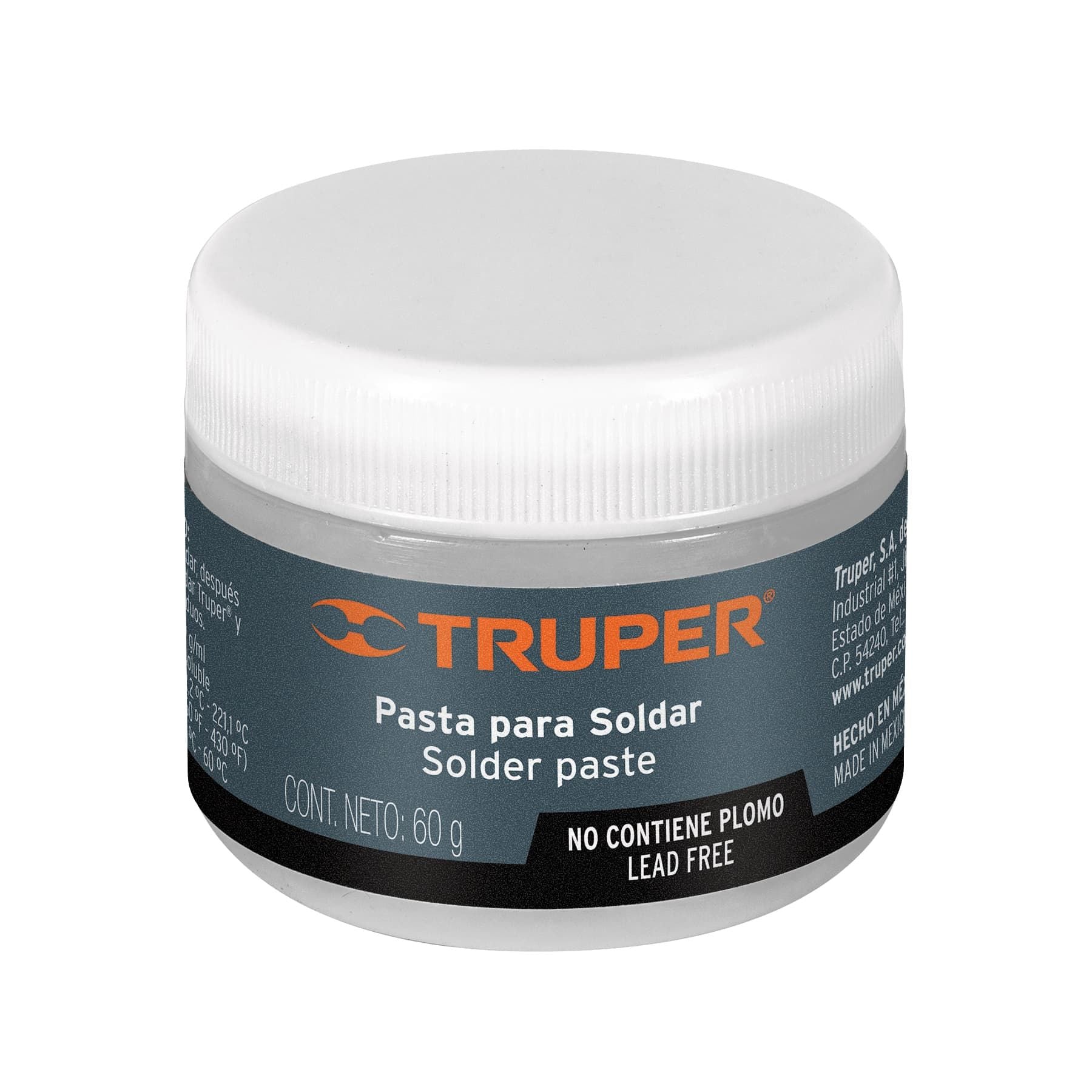 Pasta para soldar, 60 g, TRUPER